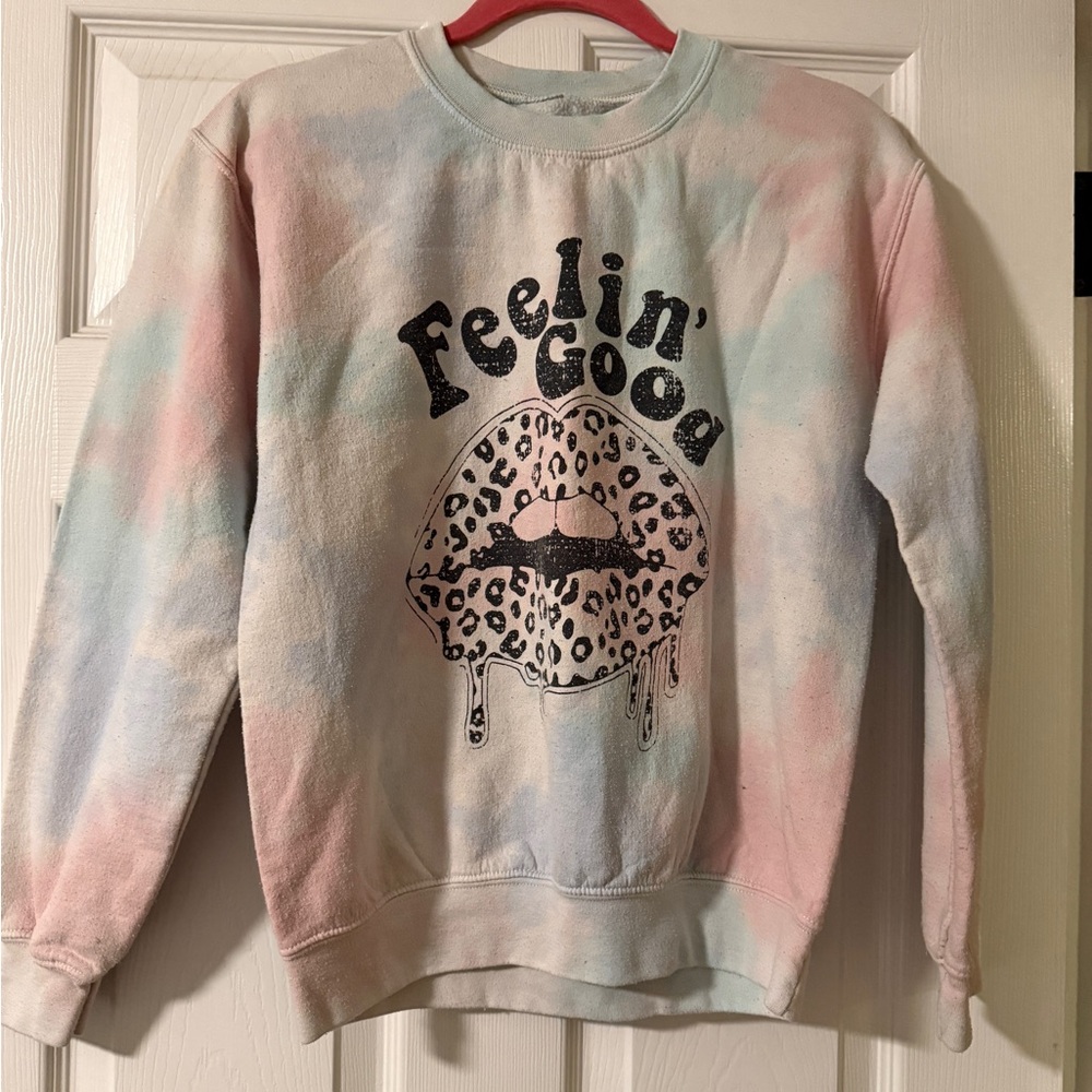 Tie-Dye 'Feelin' Good' Sweatshirt